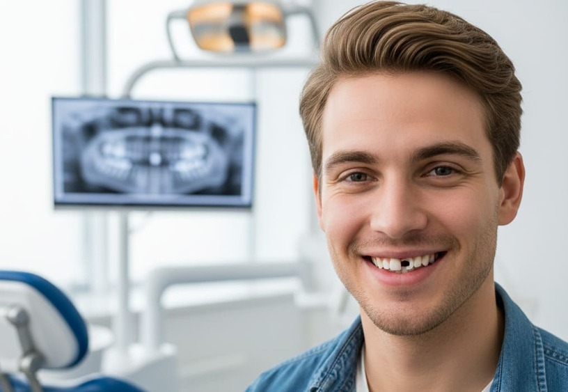 diastema o spazio tra i denti